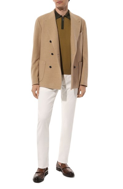 Поло из хлопка и шелка ZILLI, арт. KZP002M0142VUC000M, фото 2