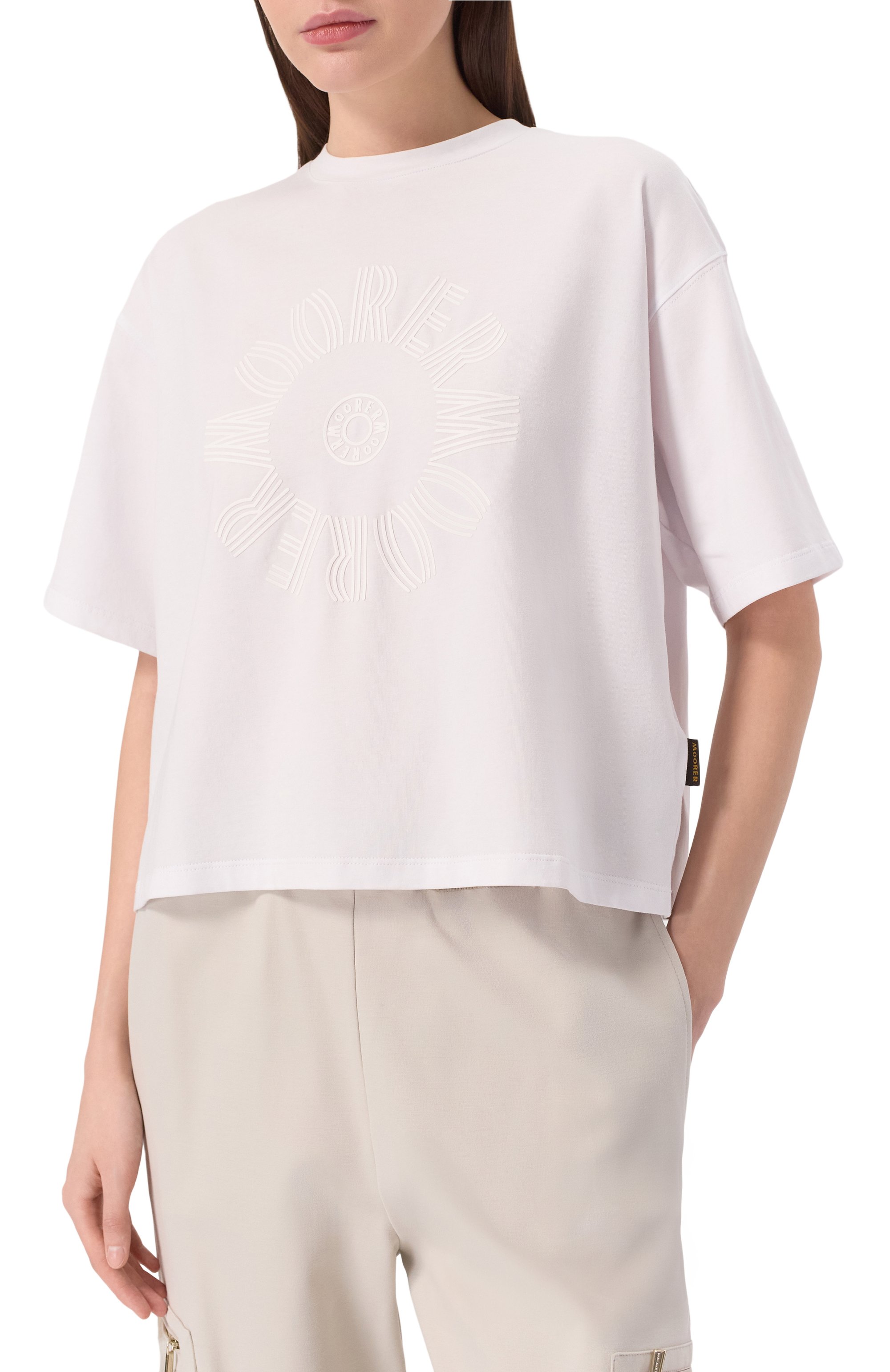 Хлопковая футболка MOORER, арт. SURI-JFL, фото 3