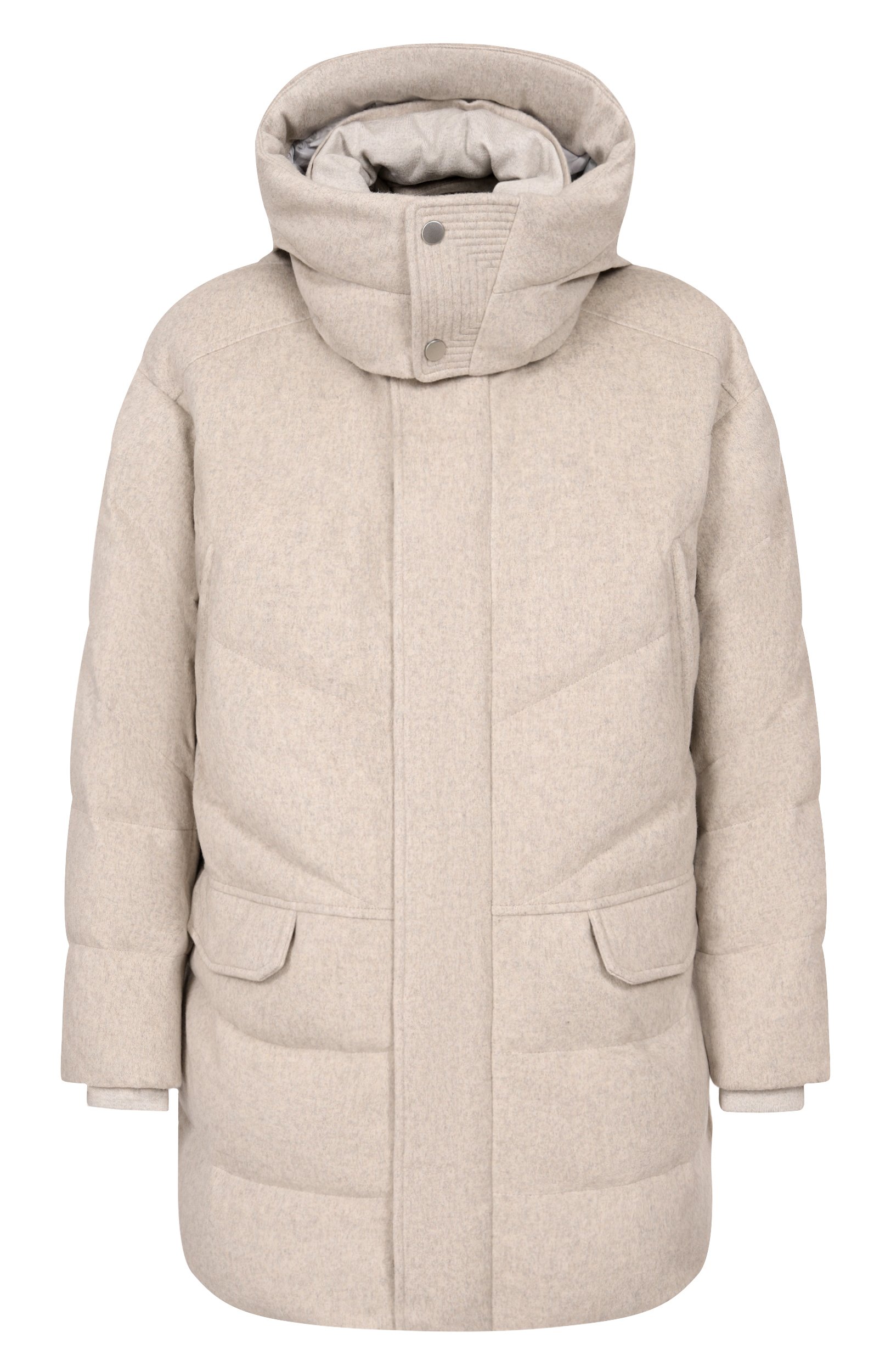 Пуховик из кашемира и шерсти KITON, арт. UGK211BK0271L, фото 1