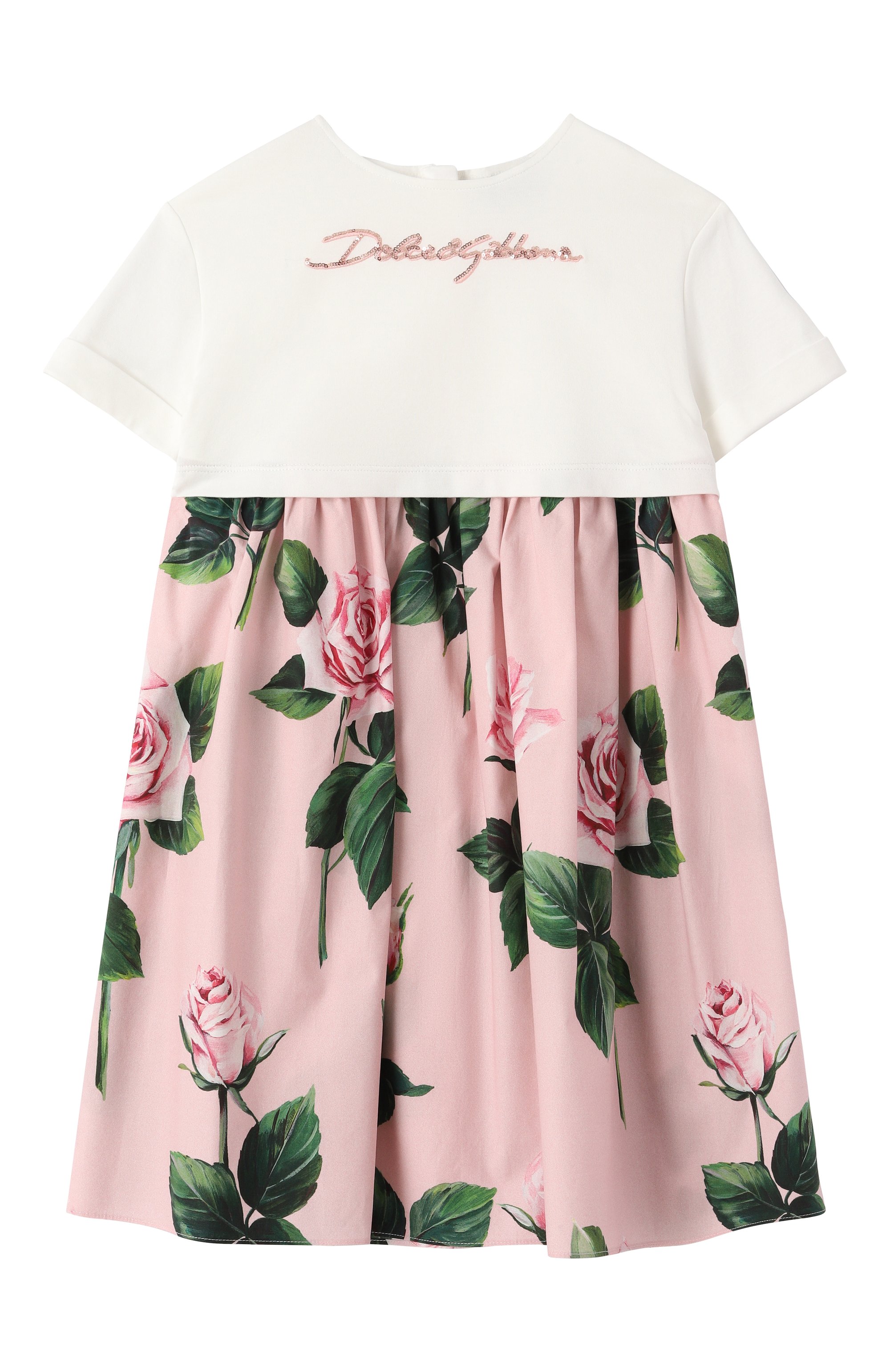 Хлопковое платье DOLCE & GABBANA, арт. L5JD9R/G700S/8-14, фото 1