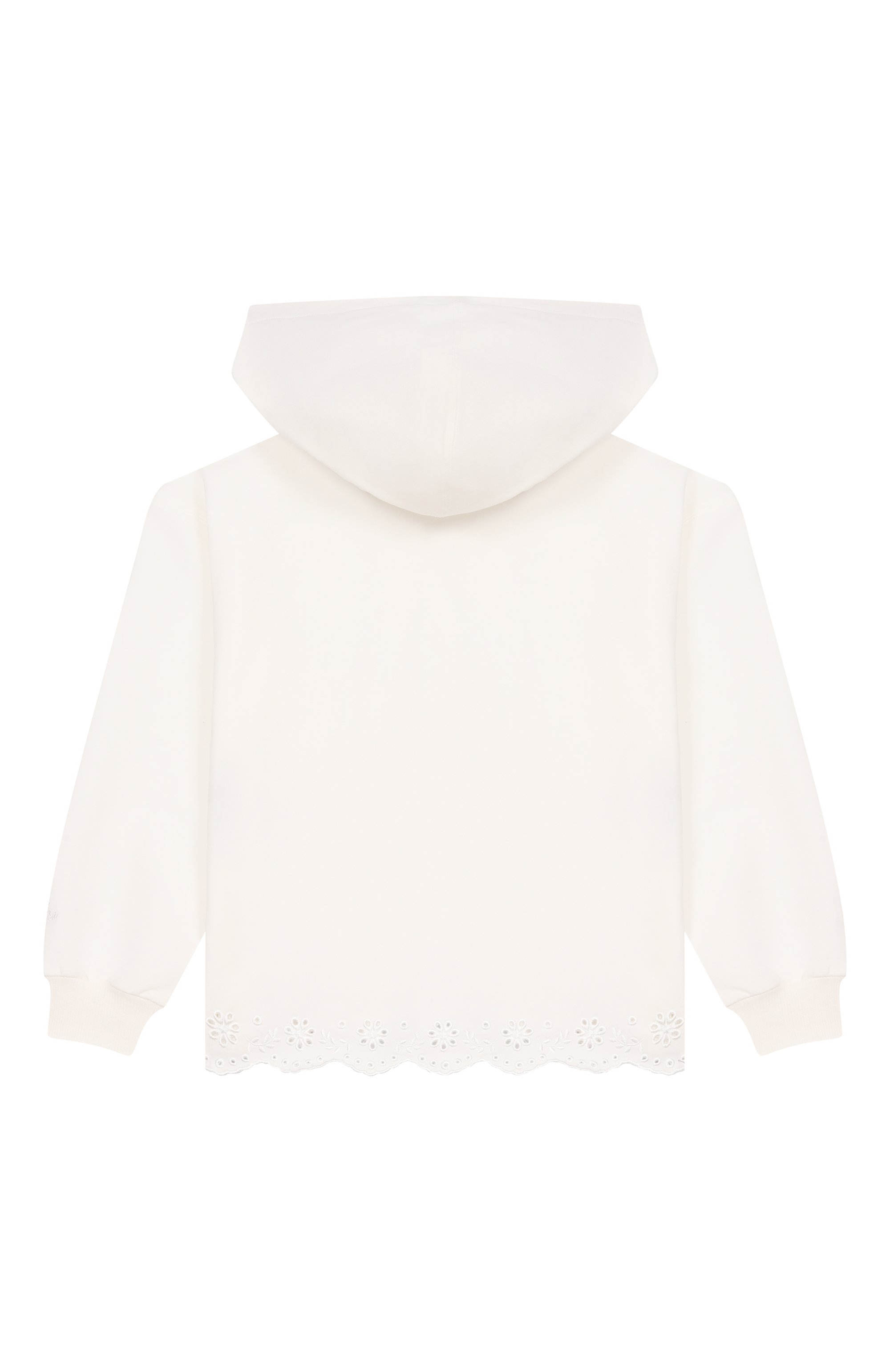 Хлопковое худи MONNALISA, арт. 17G600, фото 2