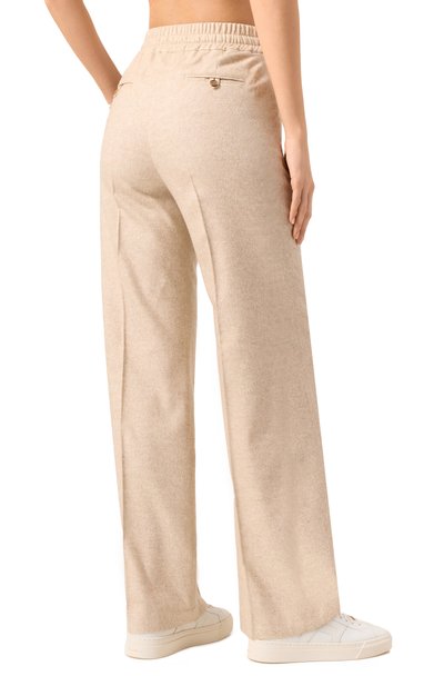 Брюки из шерсти и шелка KITON, арт. D48122K0540E01, фото 4