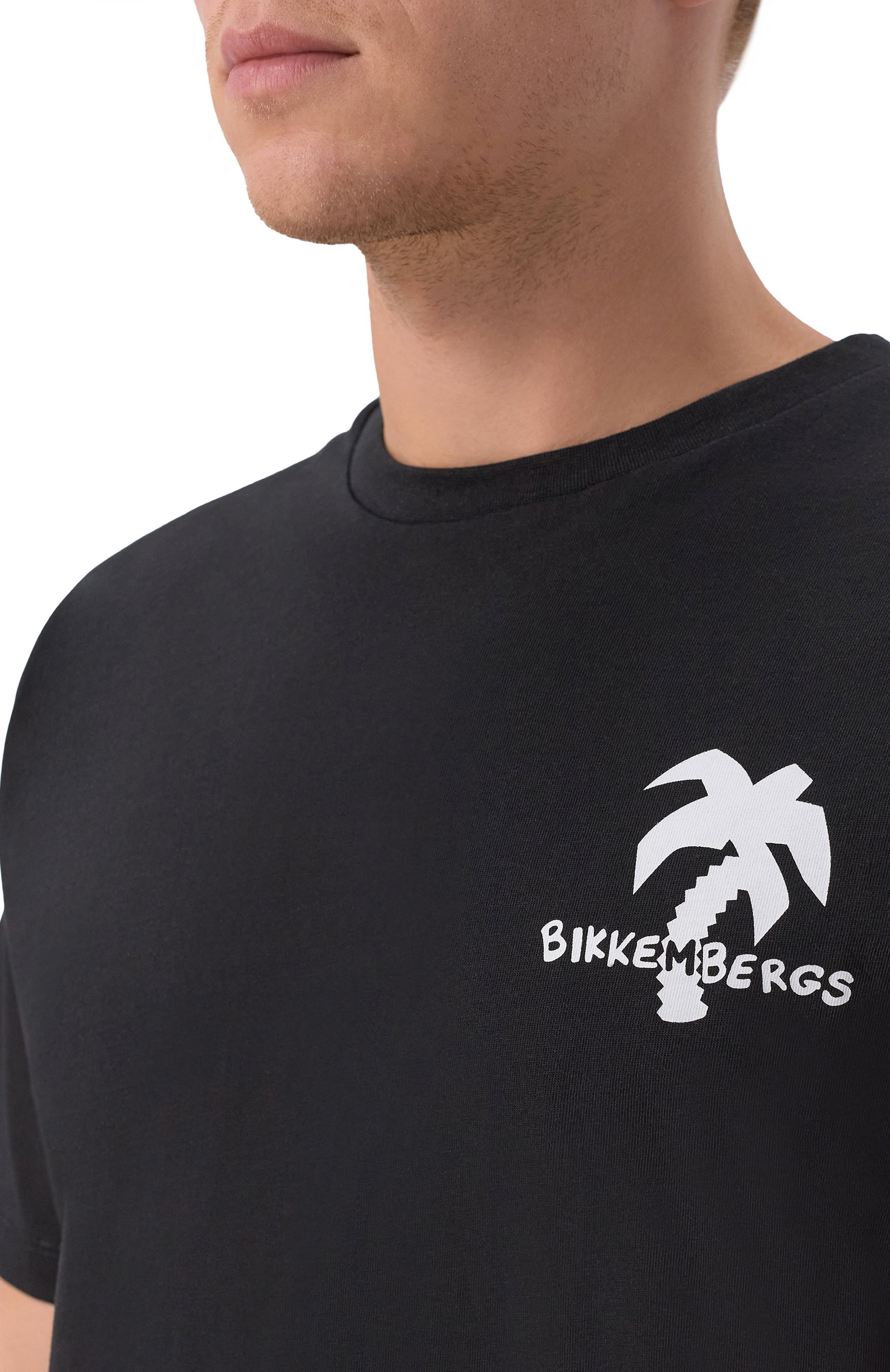 Хлопковая футболка DIRK BIKKEMBERGS, арт. BMT1567, фото 5