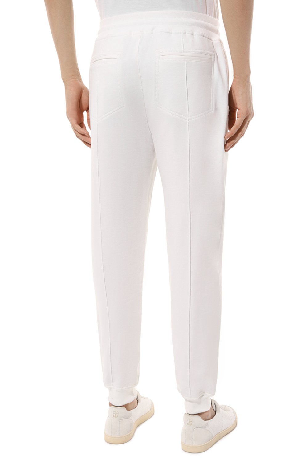 Хлопковые джоггеры BRUNELLO CUCINELLI, арт. MW478B2300, фото 4