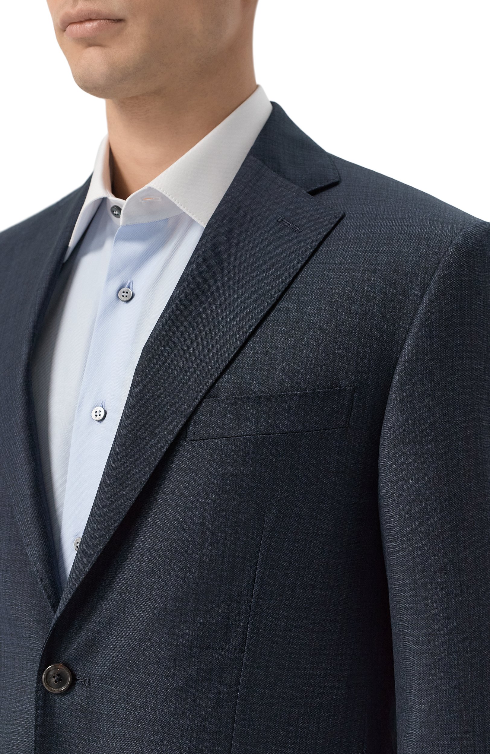 Шерстяной костюм CORNELIANI темно-синего цвета по цене 188500 руб., арт. 286008/2A17504_SET, фото 6 Шерстяной костюм CORNELIANI, арт. 286008/2A17504_SET, фото 6