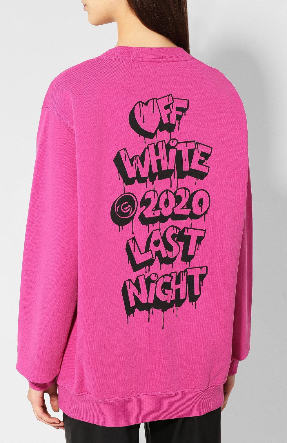 Хлопковый свитшот OFF-WHITE, арт. 0WBA055F190030662810, фото 4
