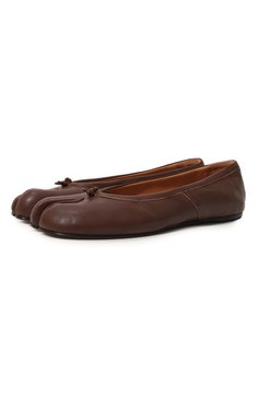 Кожаные балетки MAISON MARGIELA, арт. S58WZ0042/P3753, фото 1
