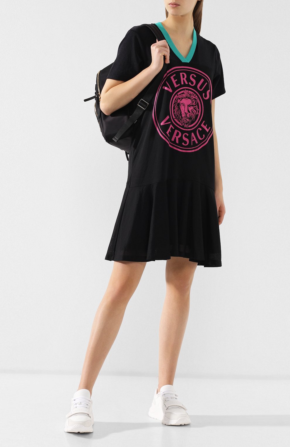 Платье с логотипом бренда VERSUS VERSACE, арт. BD01124/BJ10476, фото 2