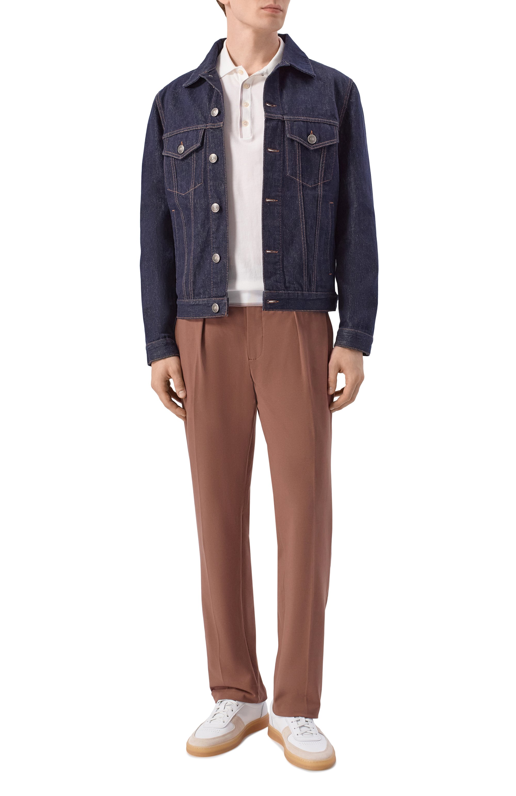 Хлопковые брюки CIRCOLO 1901, арт. CN5184, фото 2