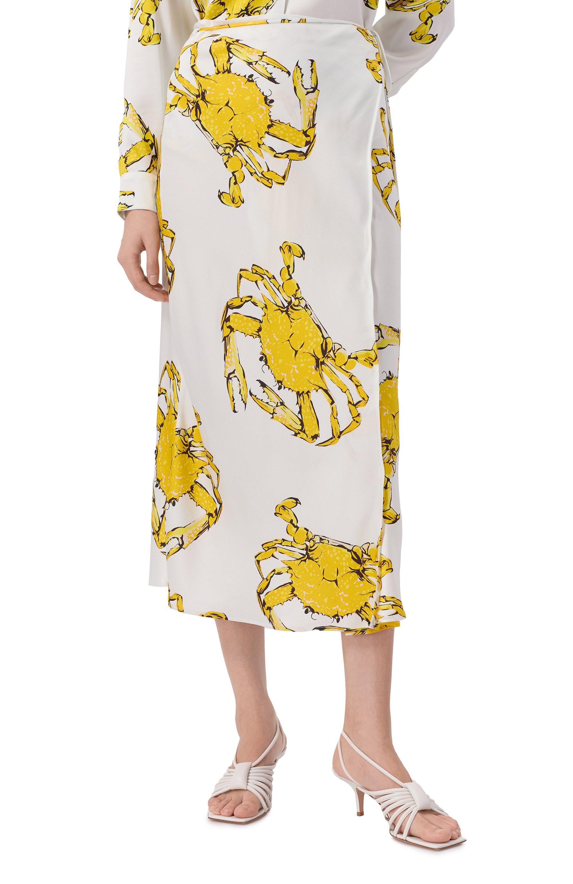 Юбка из вискозы MSGM, арт. 3841MDD27A/257152, фото 3