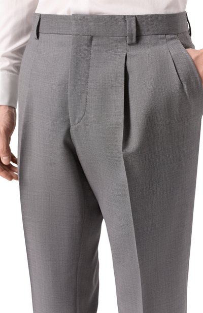 Шерстяные брюки HUGO, арт. 50555239, фото 5