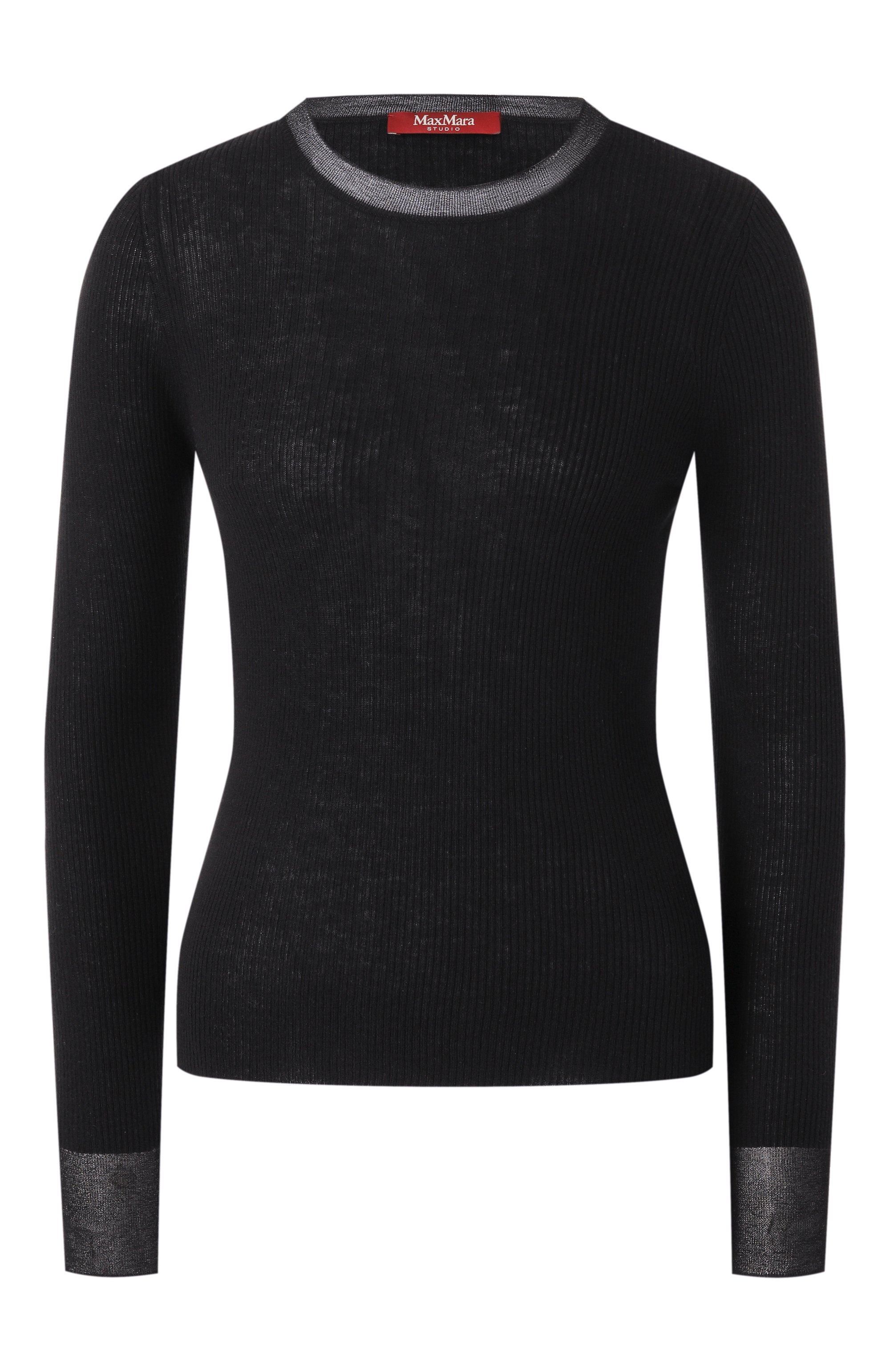 Пуловер из шелка и шерсти MAX MARA STUDIO, арт. GIGANTE, фото 1