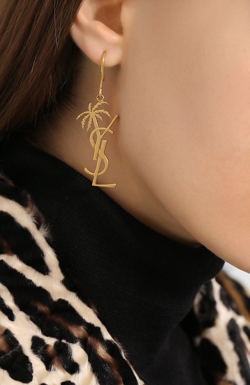 Серьги monogram SAINT LAURENT, арт. 584129/Y3200, фото 2