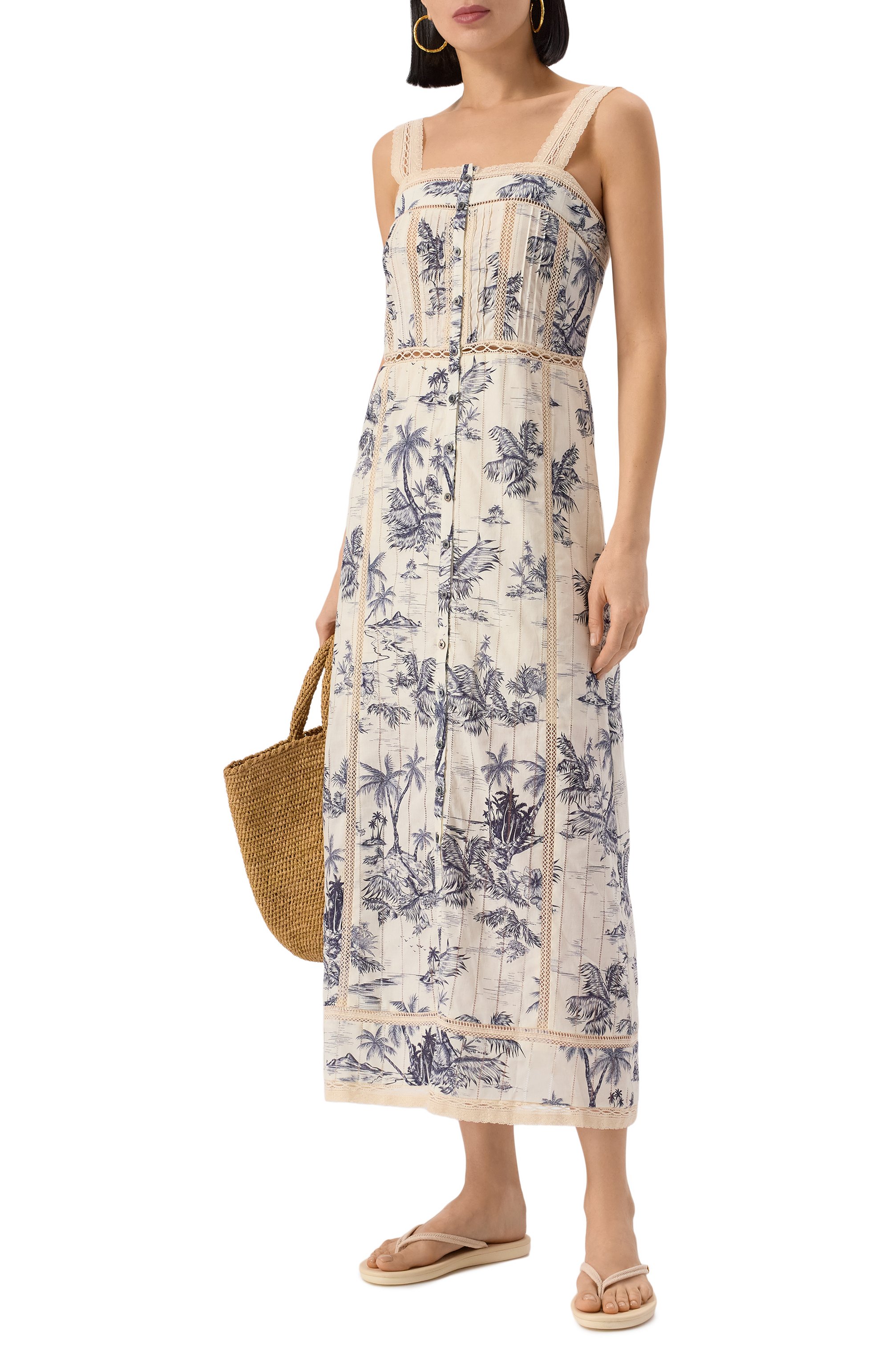 Хлопковое платье ZADIG AND VOLTAIRE, арт. WWDR02431, фото 2