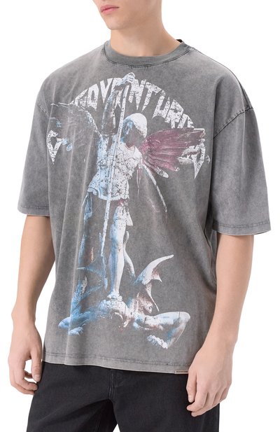 Хлопковая футболка DIEGO VENTURINO, арт. DVTS0DVAM, фото 3