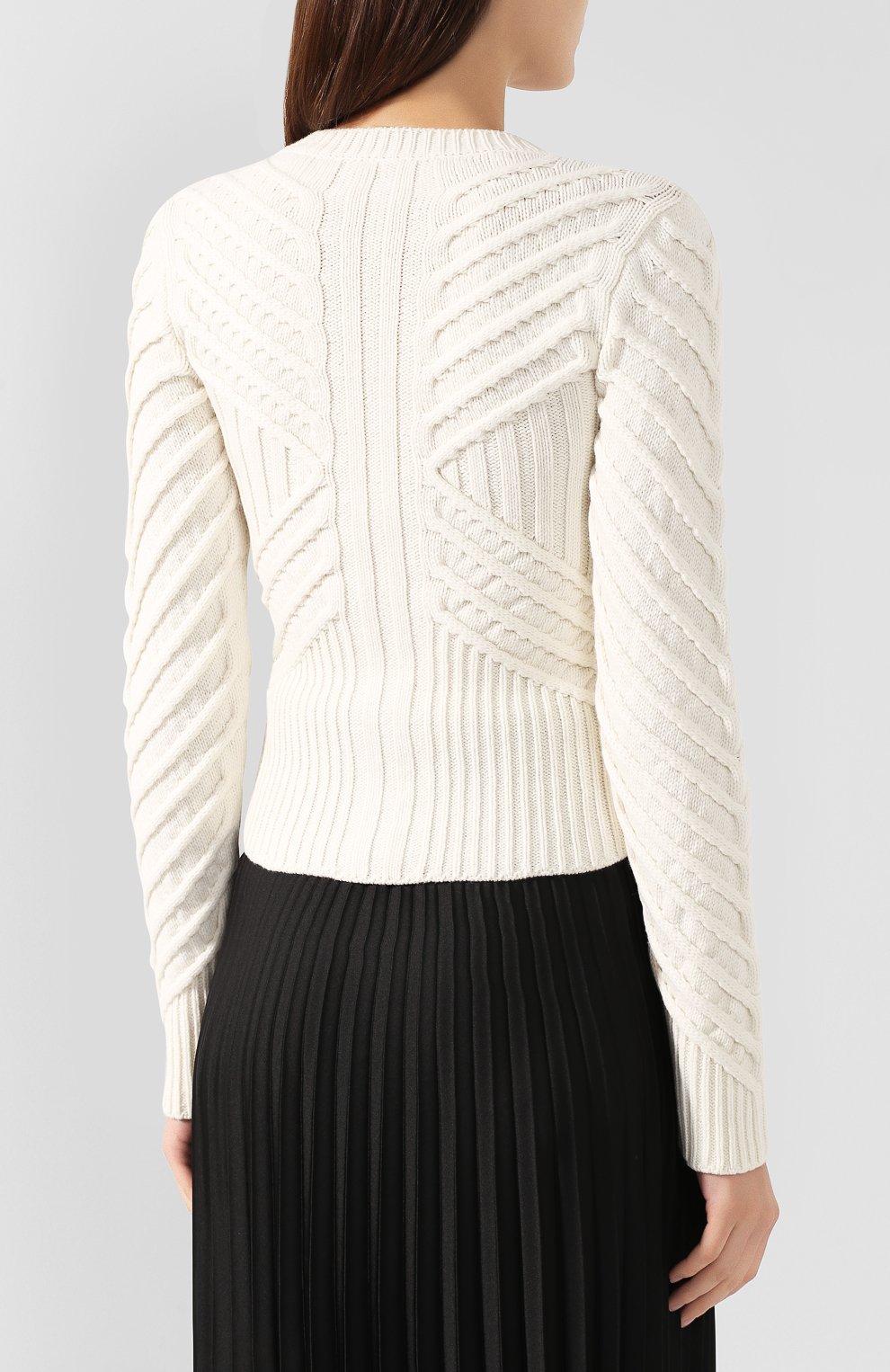 Свитер из смеси шерсти и кашемира ALEXANDER MCQUEEN, арт. 585249/Q1AG7, фото 4