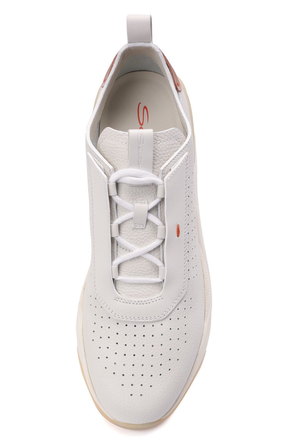 Кожаные кроссовки SANTONI, арт. MBIM21693BTTCDPAI55, фото 6