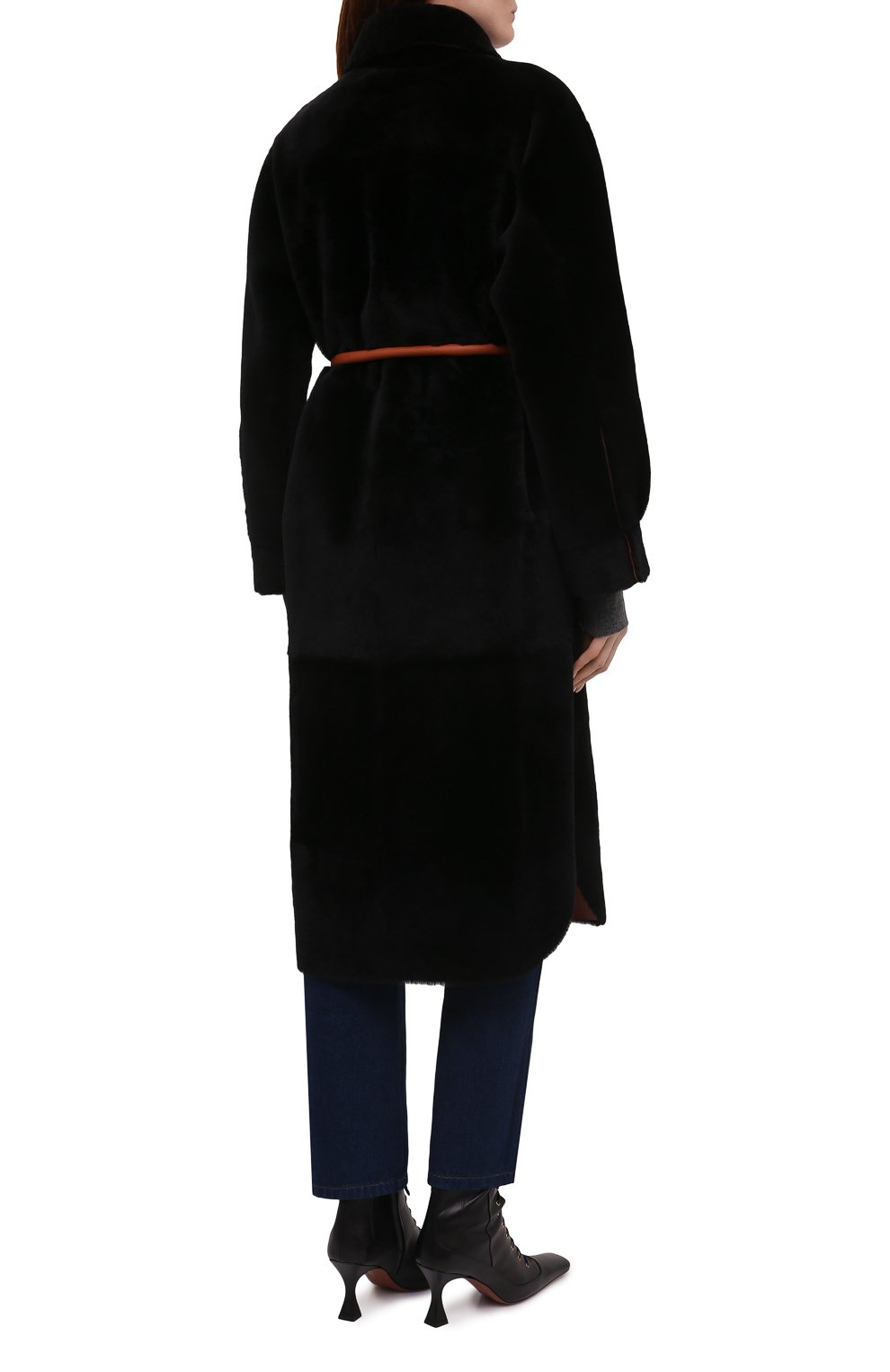 Меховое пальто BLANCHA, арт. 21117/300/30/NER0/SIENA, фото 4