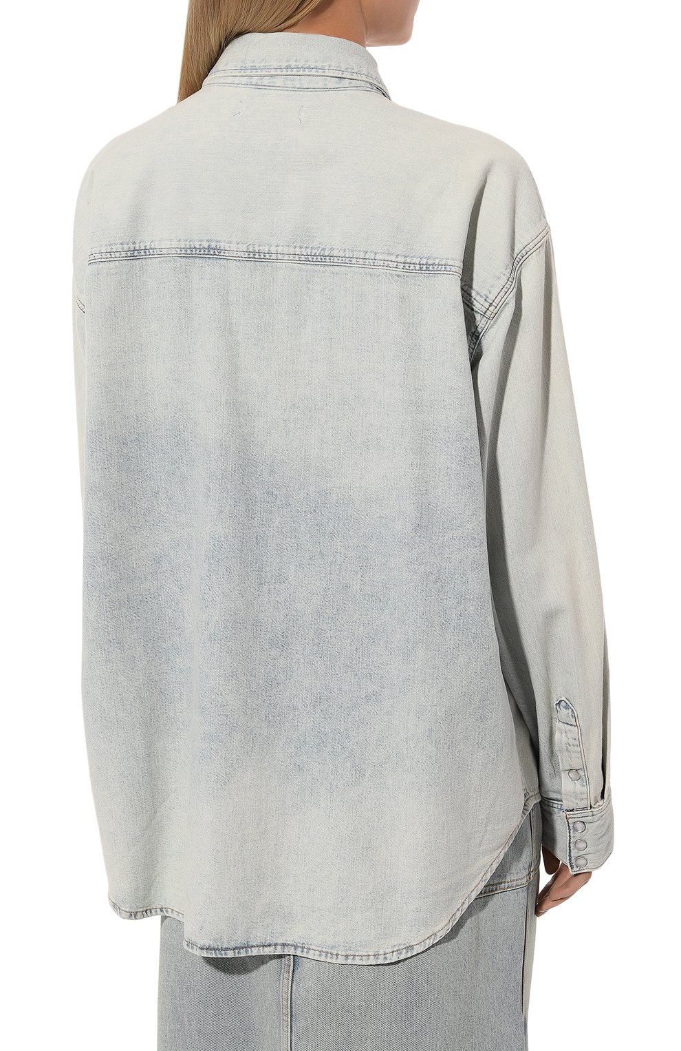 Джинсовая рубашка RE/DONE, арт. 127-01W0SDNSH, фото 4