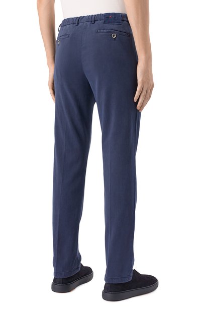 Брюки из лиоцелла KITON, арт. UFPPEK0606F19, фото 4