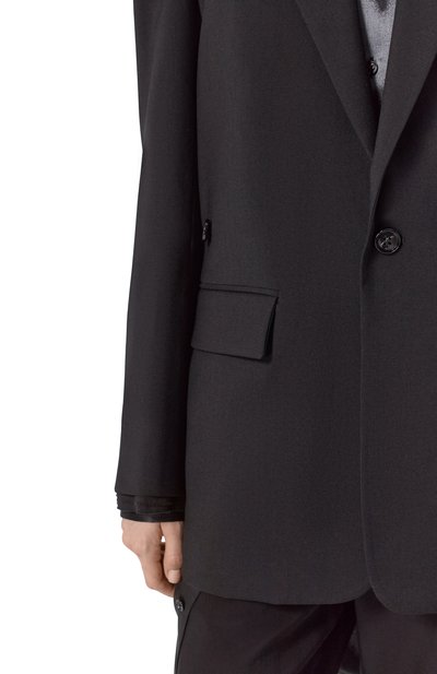 Шерстяной жакет ANN DEMEULEMEESTER, арт. B0013157/FA646, фото 5