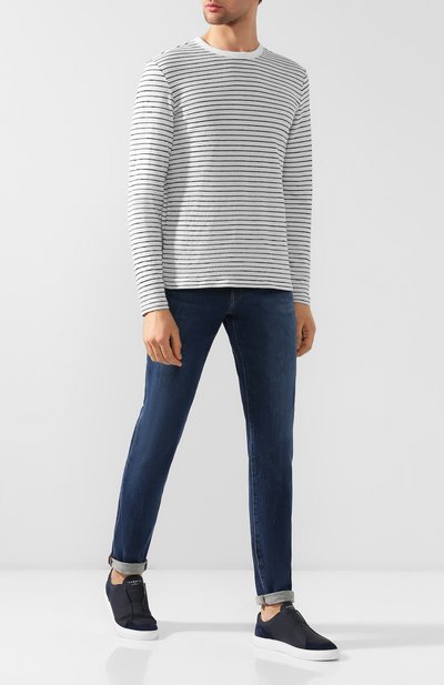 Кожаные кеды HARRYS OF LONDON, арт. JAUNTY TECH LEATHER/SUEDE, фото 2