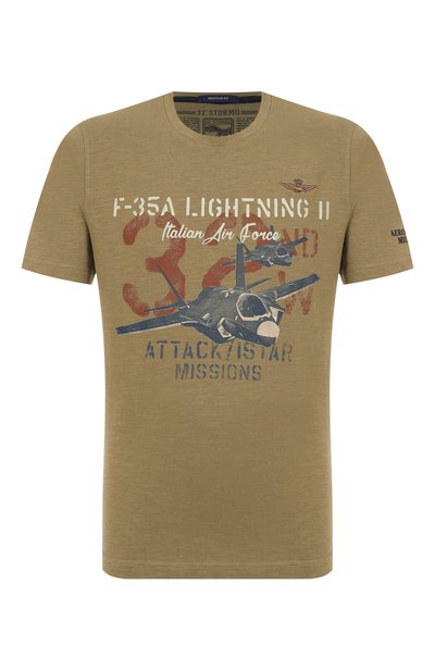 Мужская хлопковая футболка AERONAUTICA MILITARE, арт. TS2472UJ00708