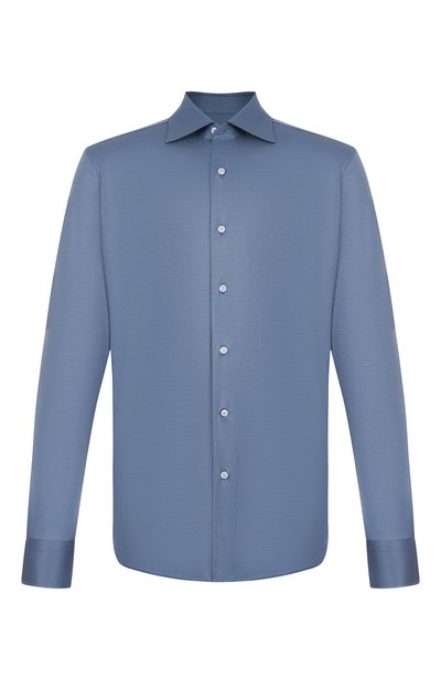 Мужская хлопковая рубашка MVST, арт. SLIM/GABRIELLE/R0UND/1628-JERSEY (INTERL0CK)