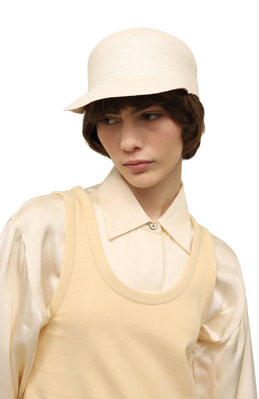 Соломенное кепи JIL SANDER, арт. J40TC0118/J11241, фото 2