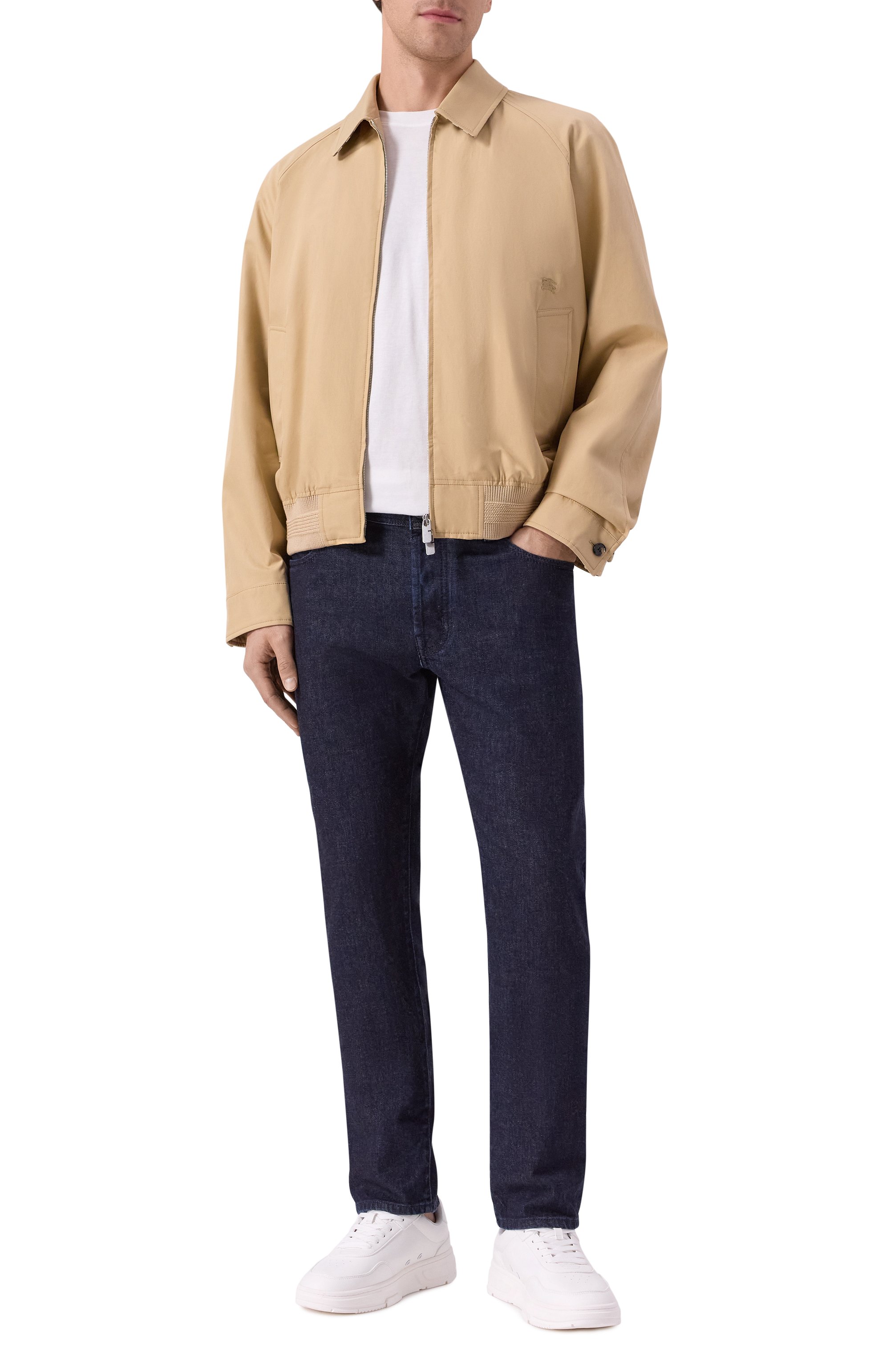 Хлопковый бомбер BURBERRY, арт. 8093199, фото 2