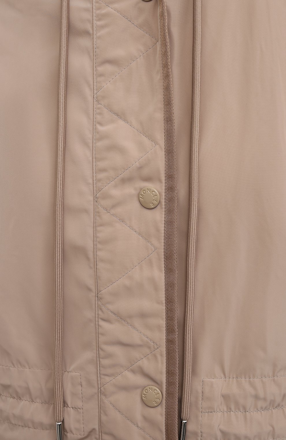 Плащ MONCLER бежевого цвета по цене 57400 руб., арт. G1-093-1C733-00-54543, фото 5 Плащ MONCLER, арт. G1-093-1C733-00-54543, фото 5