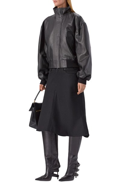 Кожаный бомбер BALENCIAGA, арт. 851025/TSS02, фото 2