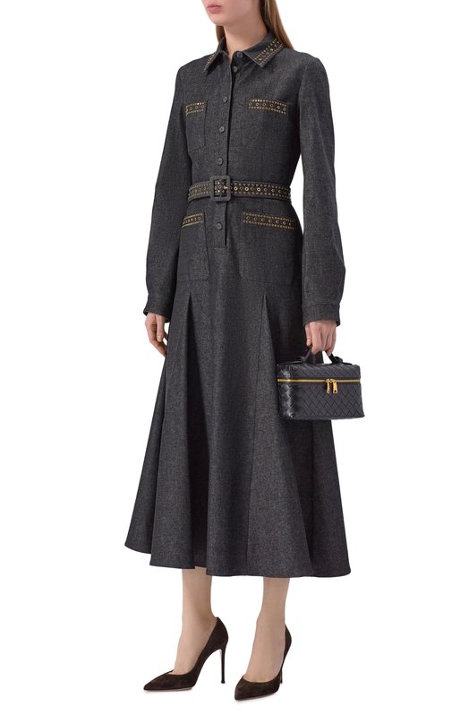 Джинсовое платье Elie Saab D0938EF25/DE002 Синий  D0938EF25/DE002 Фото 2