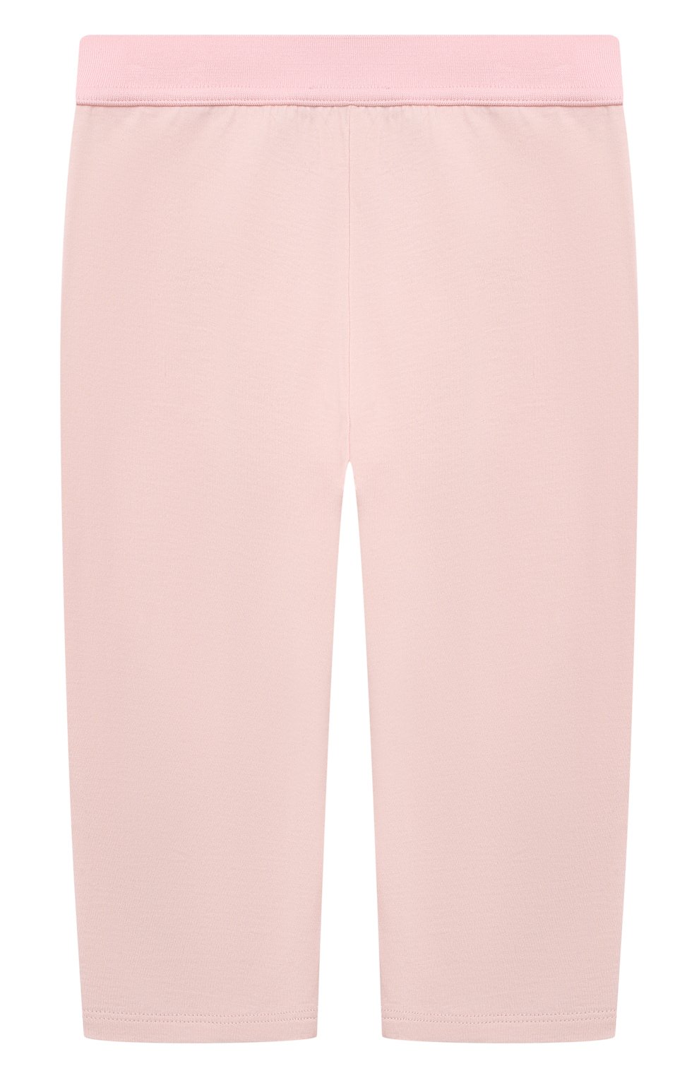 Хлопковые легинсы DOLCE & GABBANA светло-розового цвета по цене 13750 руб., арт. L2JPD3/G7L5S, фото 2 Хлопковые легинсы DOLCE & GABBANA, арт. L2JPD3/G7L5S, фото 2