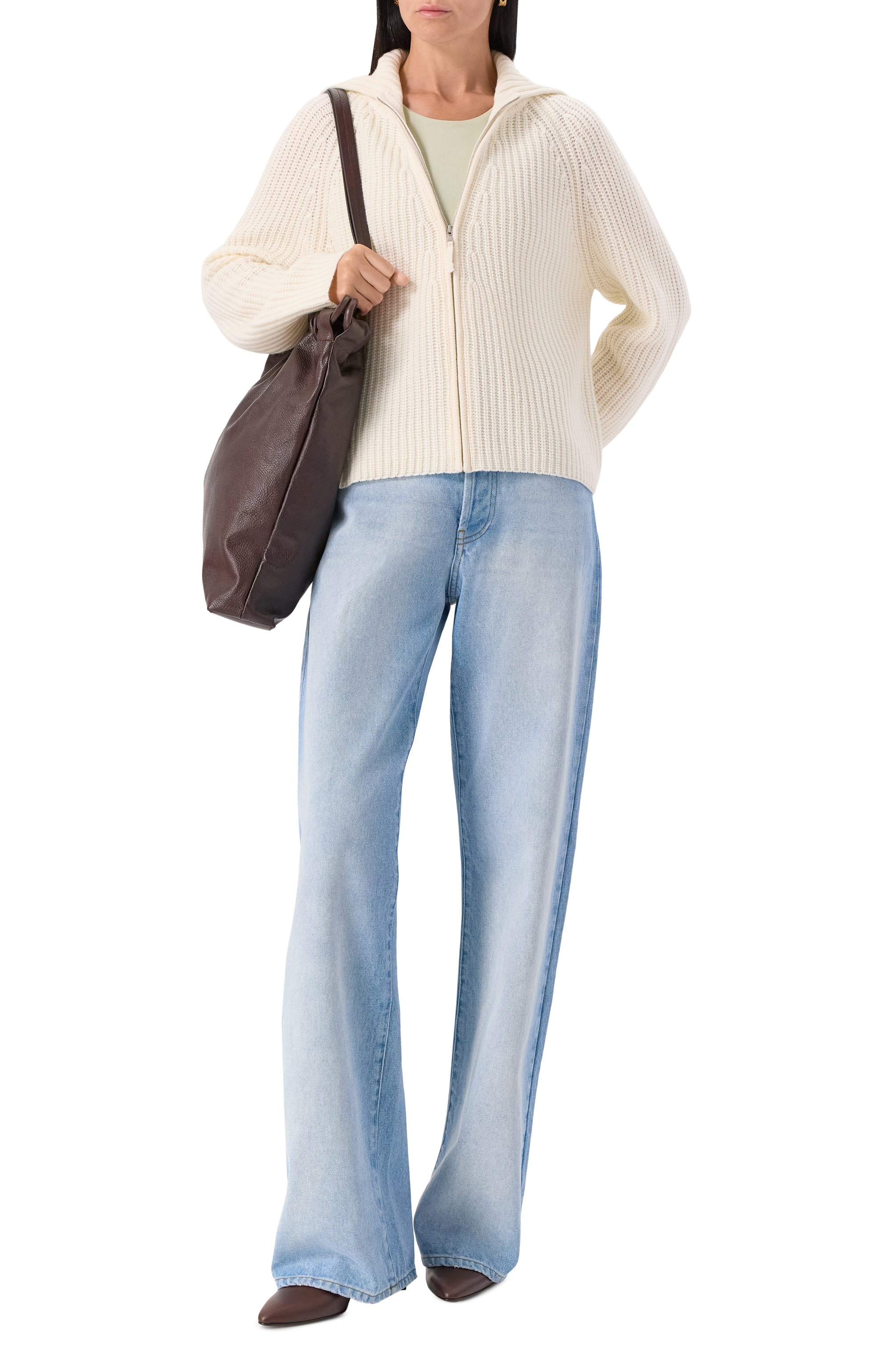 Кардиган из шерсти и кашемира ALLUDE, арт. 255/17670, фото 2