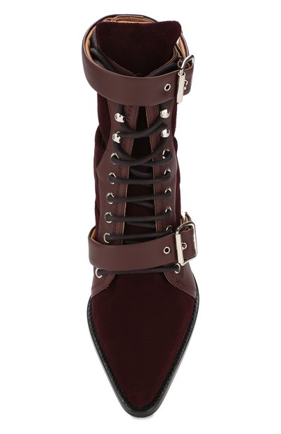 Замшевые казаки rylee CHLOÉ, арт. CHC19S00618, фото 5