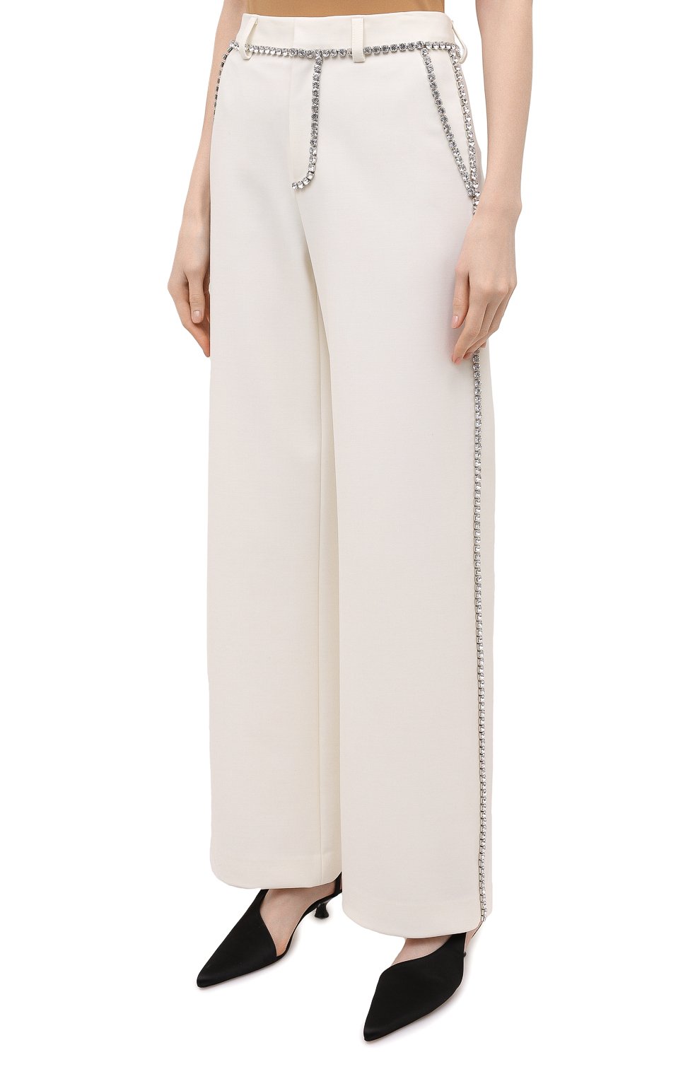 Брюки AREA белого цвета по цене 109000 руб., арт. RE21P09032, фото 3 Брюки AREA, арт. RE21P09032, фото 3