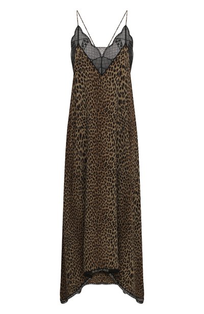 Женское платье из вискозы ZADIG AND VOLTAIRE, арт. WWDR00032