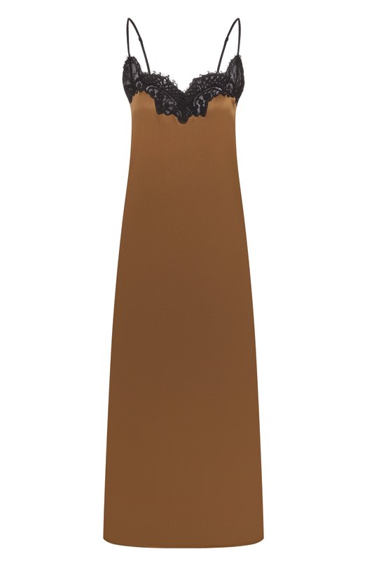 Шелковое платье Co 4704CSSC-C0RE Коричневый 4704CSSC-C0RE