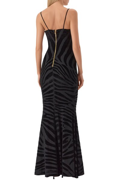 Платье из вискозы BALMAIN, арт. FF0RN300/JL11, фото 3