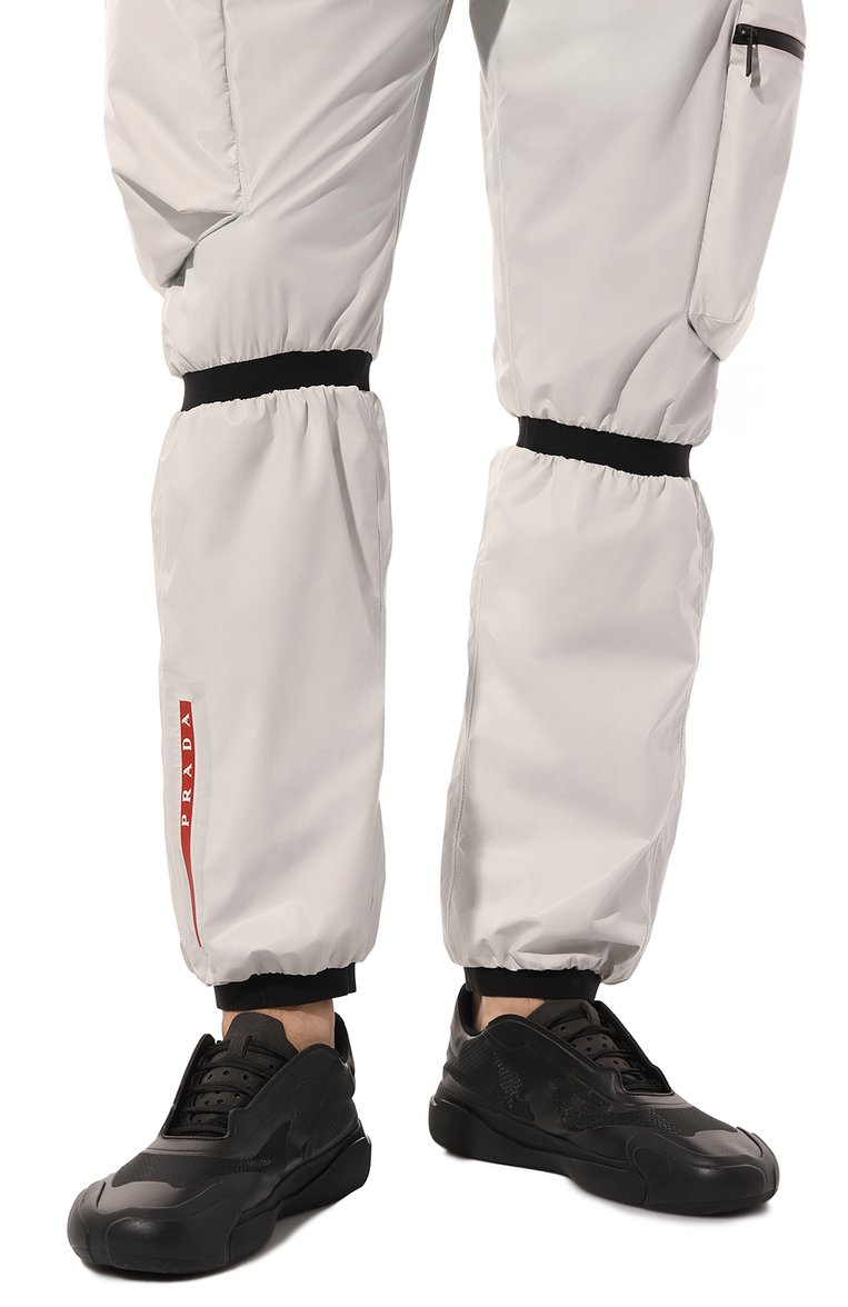 Мужского кроссовки prada x adidas a+p luna rossa 22 PRADA черного цвета, арт. 3E6447-OYQ-F0002-005 | Фото 5 (Стили: Спорт; Материал внешний: Текстиль, Натуральная кожа; Материал утеплителя: Без утеплителя; Региональные ограничения белый список (Axapta Mercury): Не проставлено; Нос: Не проставлено; Кросс-КТ: Низкие)