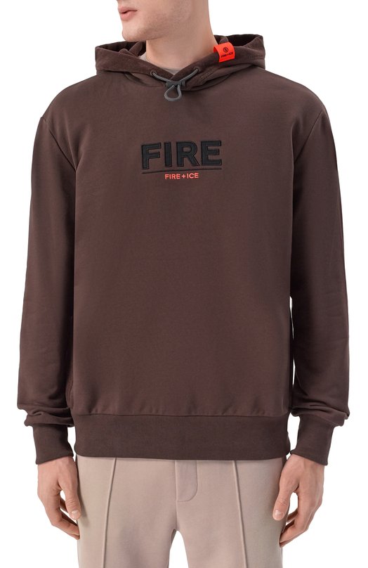 Хлопковое худи Bogner Fire+Ice 84318517 Коричневый  84318517 Фото 3