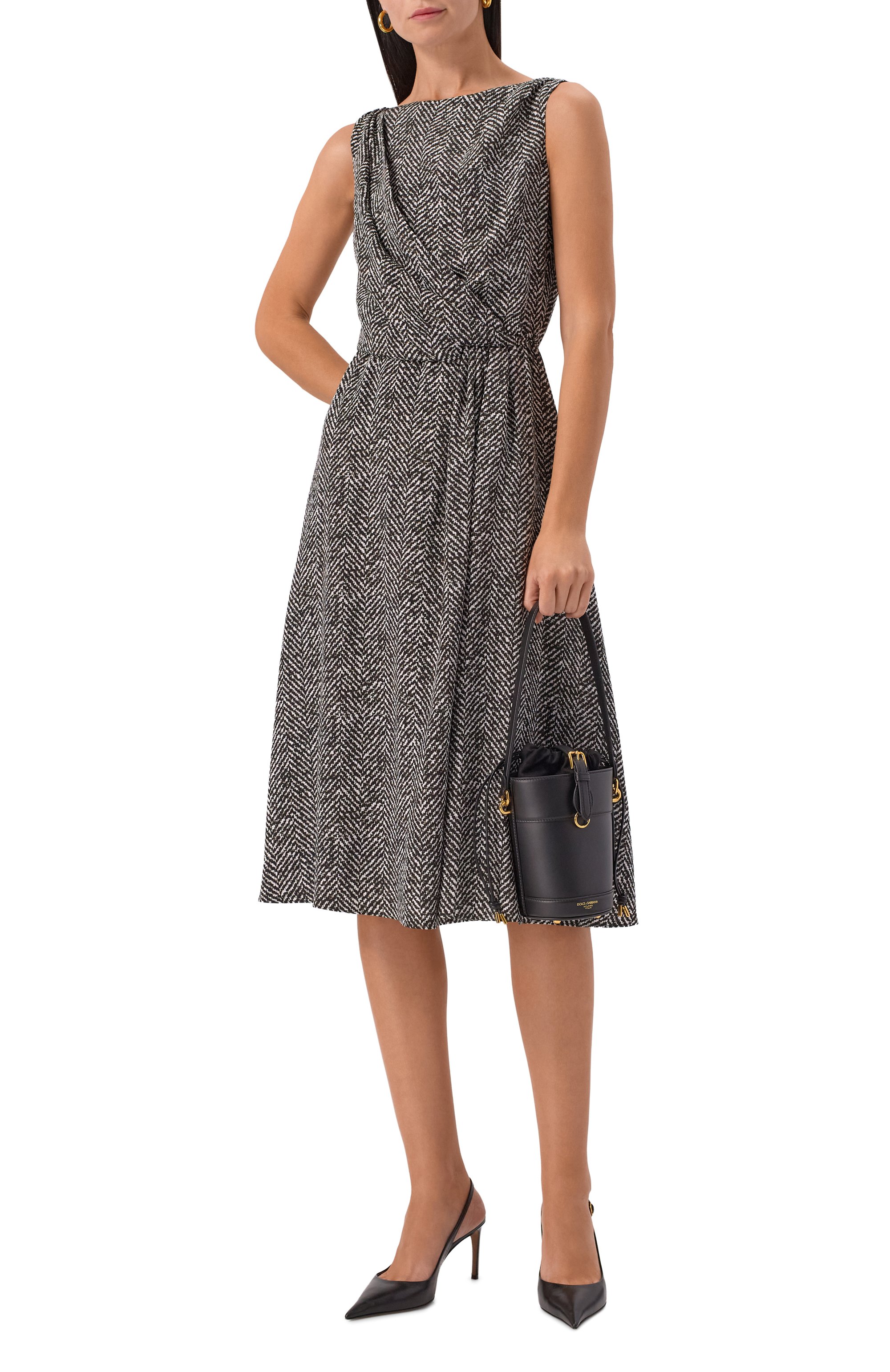 Шелковое платье DOLCE & GABBANA, арт. F6TWAT/FSA70, фото 2