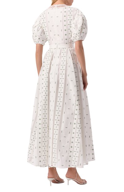 Хлопковое платье GIAMBATTISTA VALLI, арт. 25SSPVTE5130-40EMB, фото 4