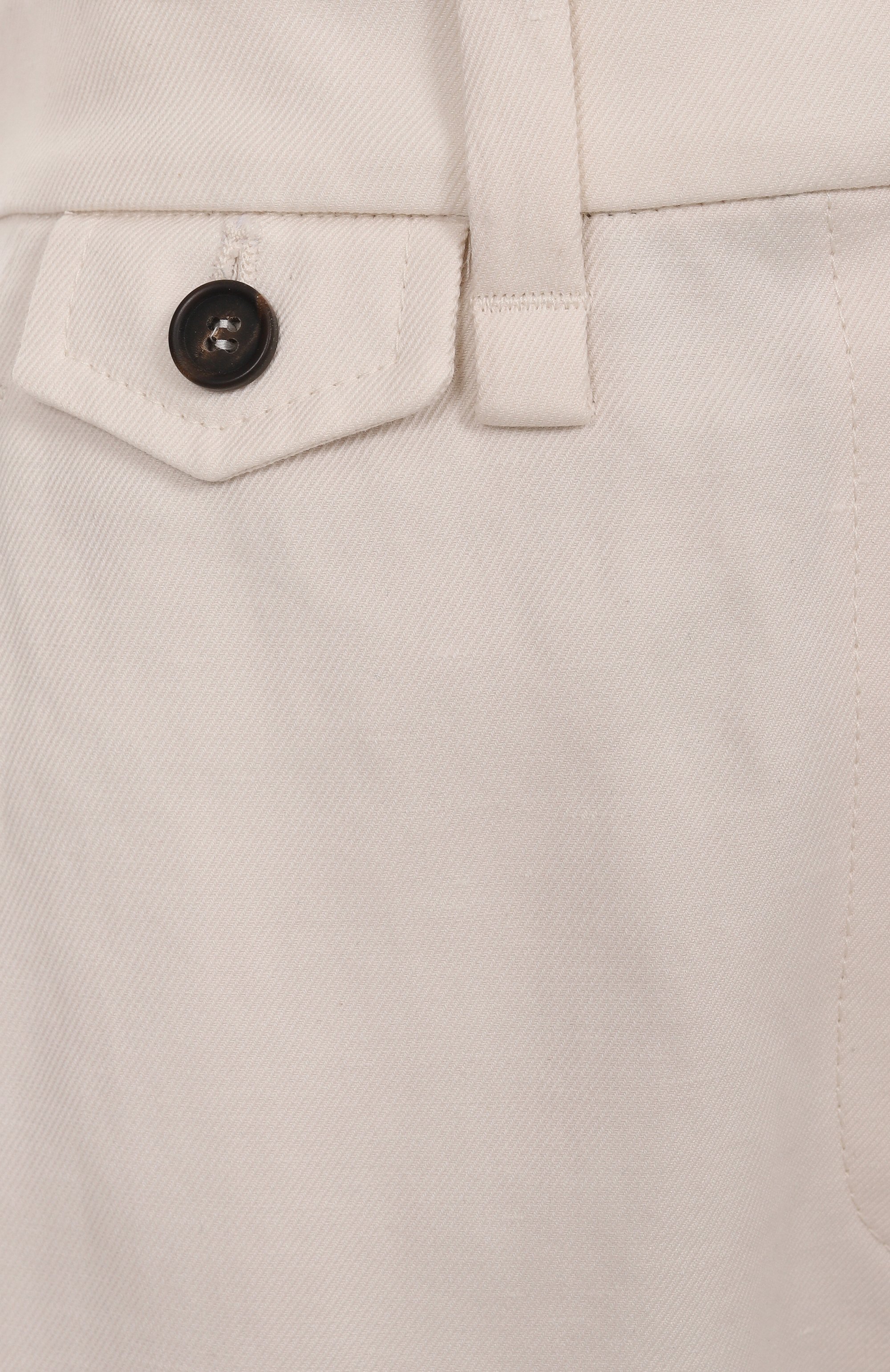 Брюки из хлопка и льна BRUNELLO CUCINELLI, арт. ML145P8833, фото 6