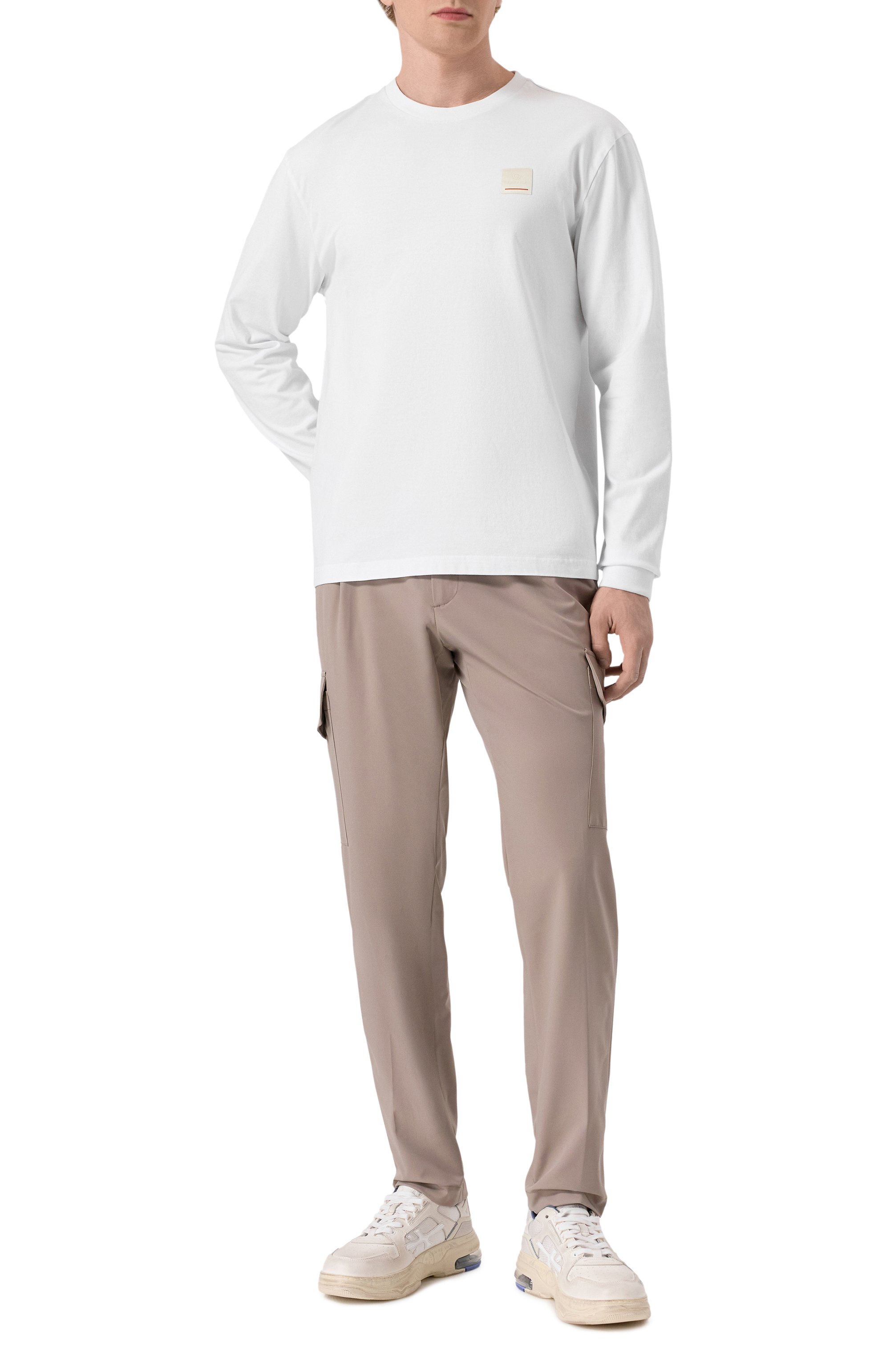 Хлопковый лонгслив BOGNER FIRE+ICE, арт. 54499608, фото 2