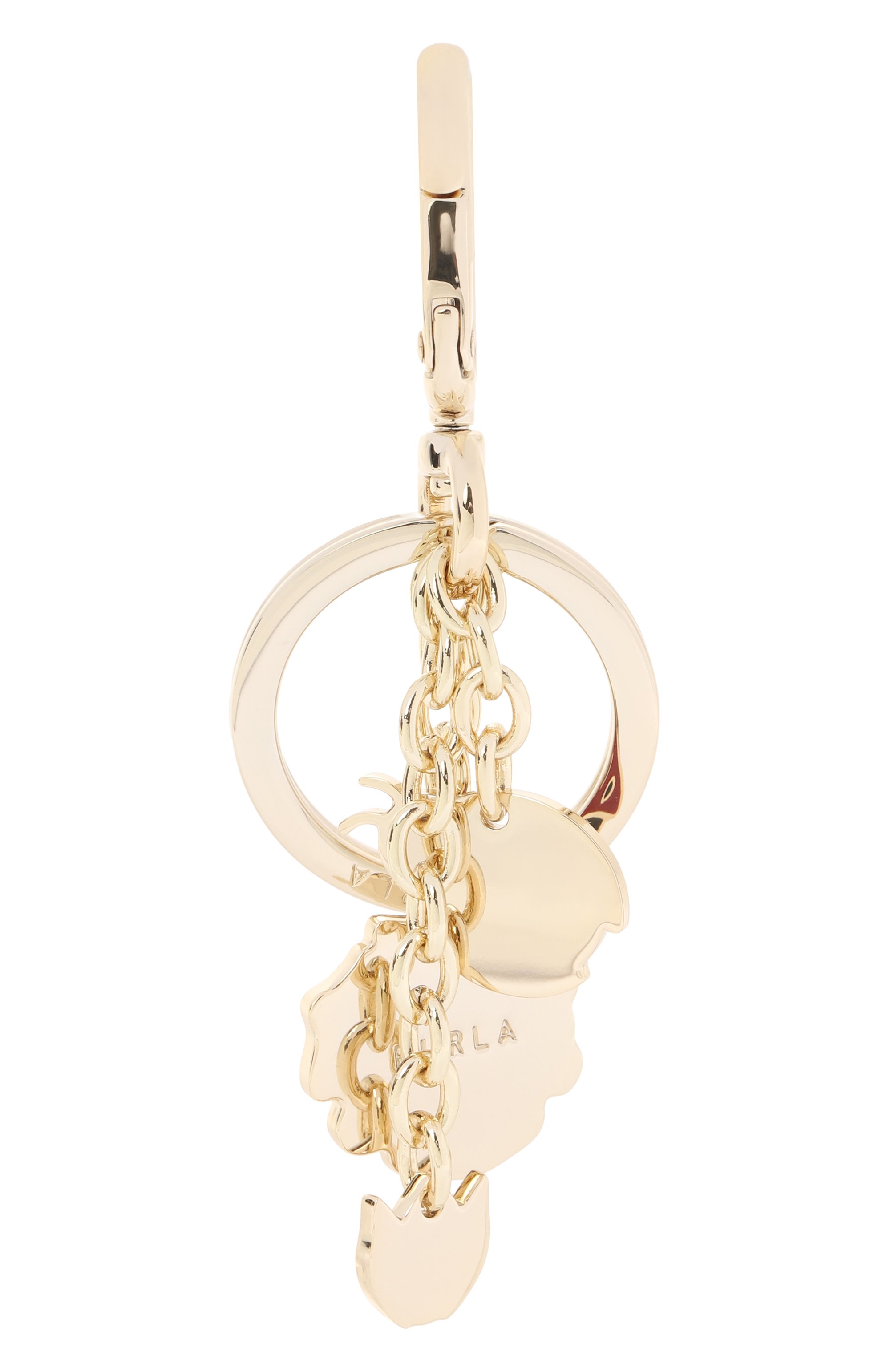 Брелок FURLA золотого цвета по цене 5500 руб., арт. WR00856/MES000, фото 2 Брелок FURLA, арт. WR00856/MES000, фото 2