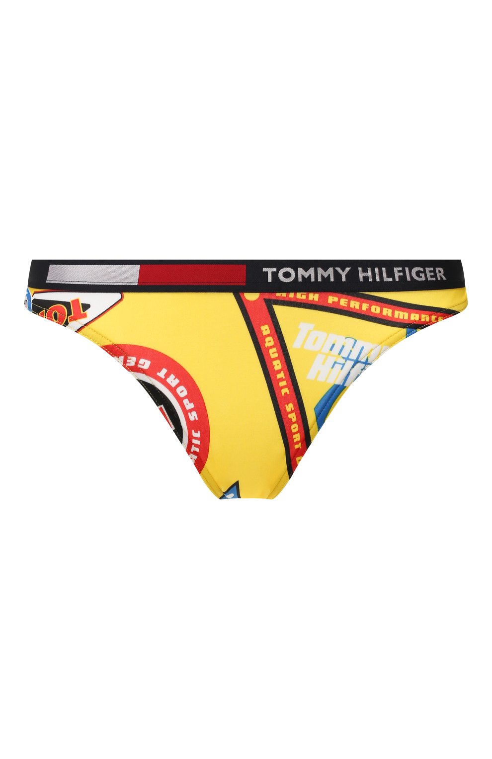 Плавки-бикини TOMMY HILFIGER разноцветного цвета по цене 3990 руб., арт. UW0UW02178, фото 1 Плавки-бикини TOMMY HILFIGER, арт. UW0UW02178, фото 1