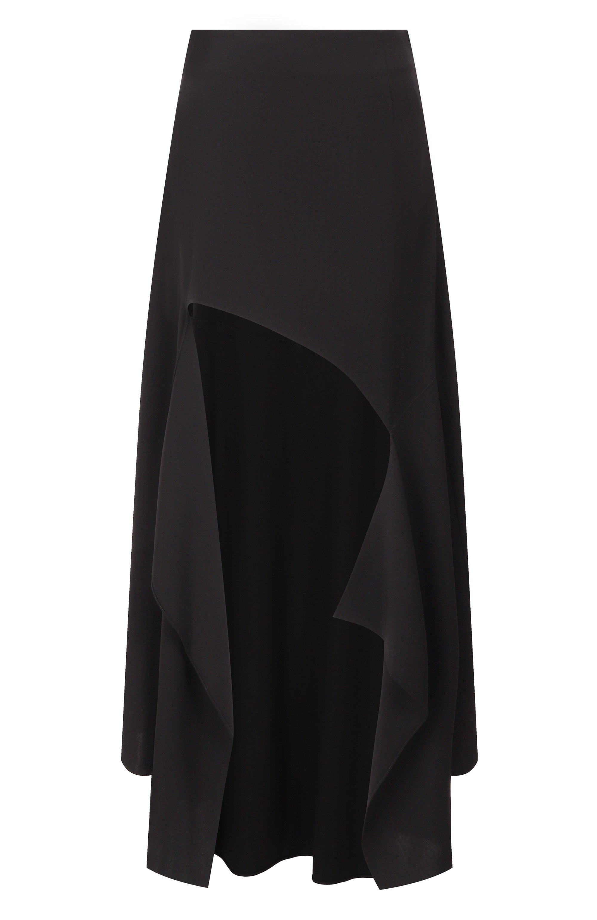 Юбка из вискозы и шерсти MUGLER черного цвета по цене 113000 руб., арт. 25F1JU0573196, фото 1 Юбка из вискозы и шерсти MUGLER, арт. 25F1JU0573196, фото 1