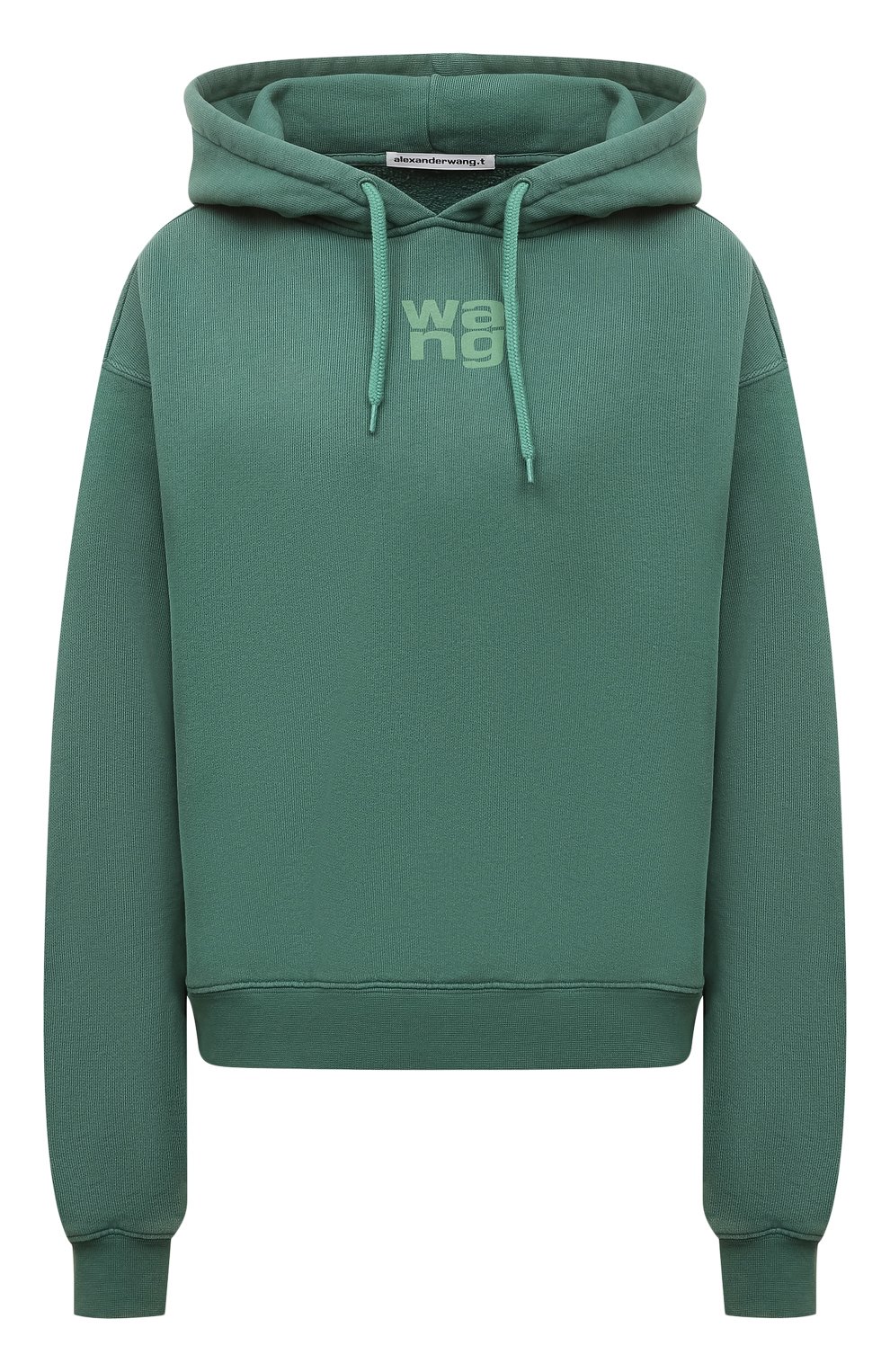 Хлопковое худи ALEXANDERWANG.T, арт. 4CC3212043, фото 1